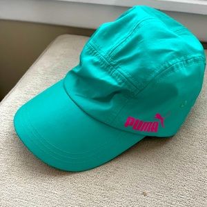 Puma Women’s Turquoise with Pink Trim Baseball Hat